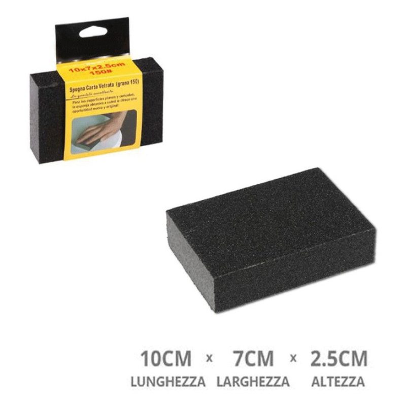Hongu 12 Spugne Abrasive Carta Vetrata Spugnette per Carteggiare Lu...