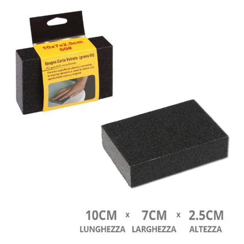 Hongu 12 Spugne Abrasive Carta Vetrata Spugnette per Carteggiare Lu...