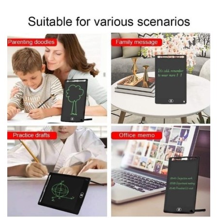 Lavagna Digitale Tablet LCD Scrittura Disegno 8,5 pollici Pad Tavoletta Grafica