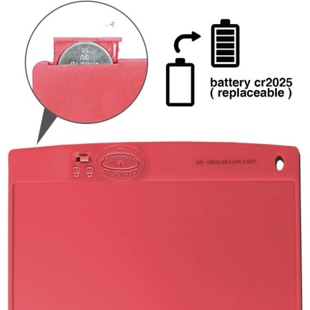 Lavagna Digitale Tablet LCD Scrittura Disegno 12 pollici Pad Tavoletta Grafica