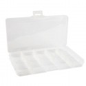 Scatola portaoggetti Contenitore Plastica Cofanetto Trasparente box scomparti
