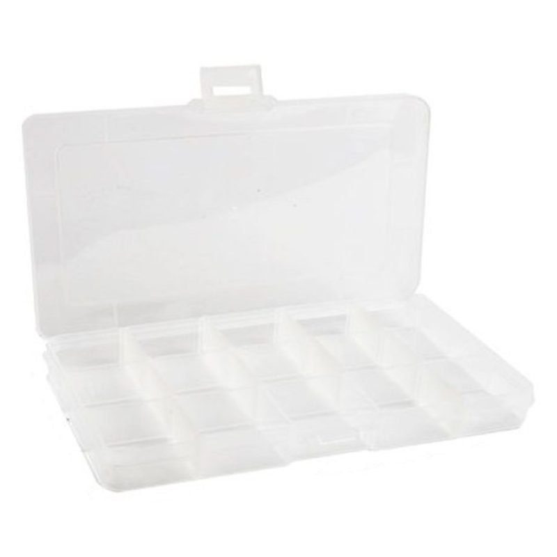 Hongu Scatola portaoggetti Contenitore Plastica Cofanetto Trasparen...