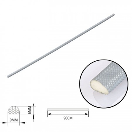 2x Parafreddo Paraspifferi Striscia Isolante Sigillante Schiuma porta finestra