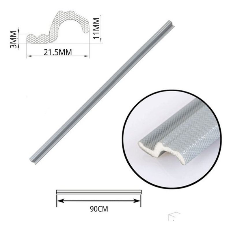 Hongu 2x Parafreddo Paraspifferi Striscia Isolante Sigillante Schiu...