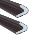 2x Parafreddo Paraspifferi Striscia Isolante Sigillante Schiuma porta finestra