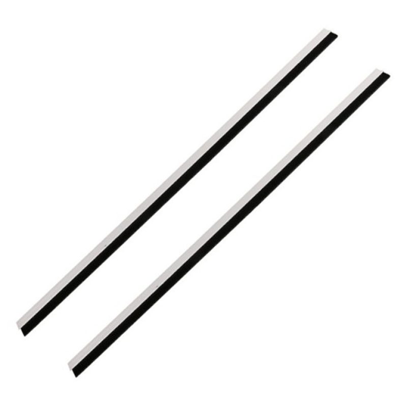 Hongu 2x Paraspifferi Parafreddo con spazzola Sottoporta Alluminio ...