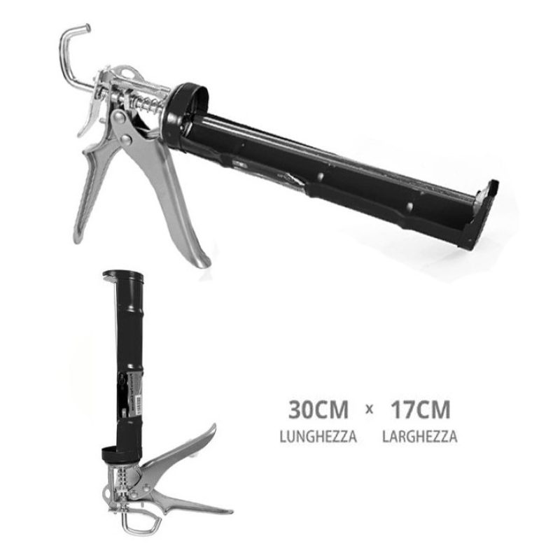Hongu Pistola per Silicone Professionale Foracartucce per Cartuccia...