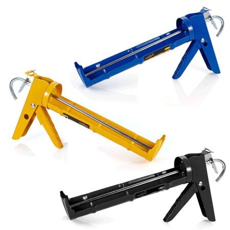 Pistola per Silicone Professionale Foracartucce per Cartuccia Sigillanti Manuale