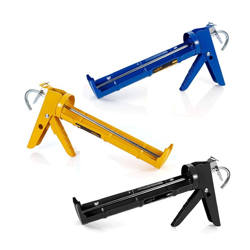 Pistola per Silicone Professionale Foracartucce per Cartuccia Sigillanti Manuale