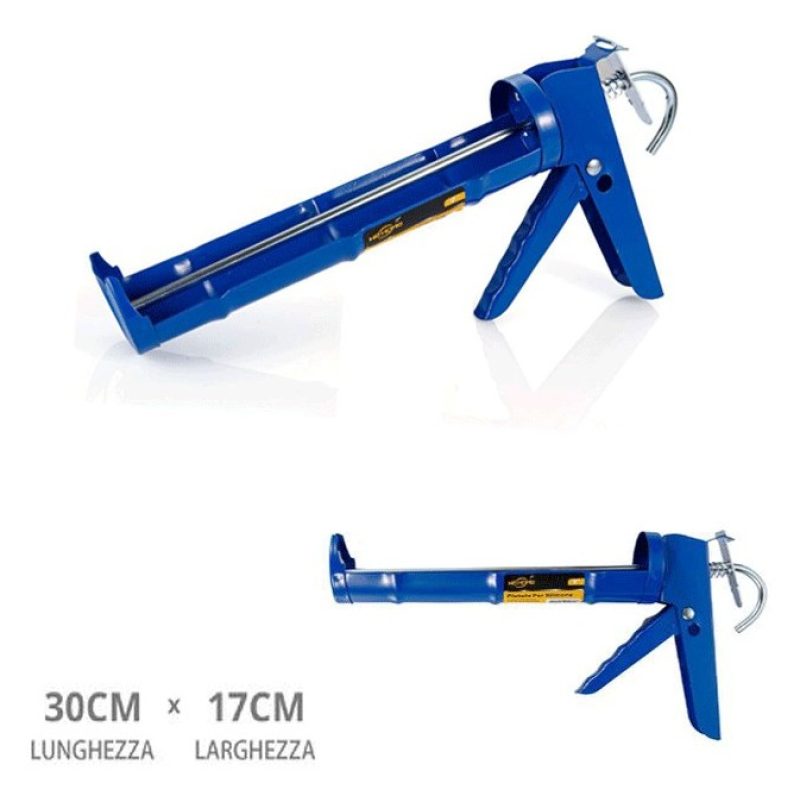 Hongu Pistola per Silicone Professionale Foracartucce per Cartuccia...