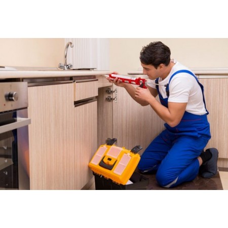 Pistola per Silicone Professionale Foracartucce Cartucce Sigillanti Manuale 32cm