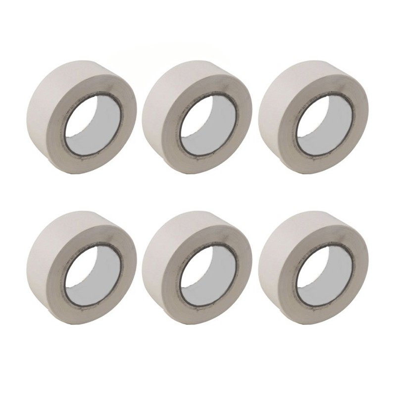 6x Rotoli Nastro in carta adesivo Multiuso riparazioni pittura imballagio rotolo