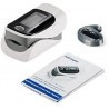 Saturimetro ossimetro dito ossigeno sangue misuratore display frequenza cardiaca