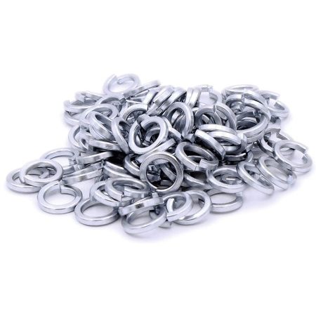 120 Rondelle elastiche M12 acciaio zincato Molla Blocca rettangolo ...
