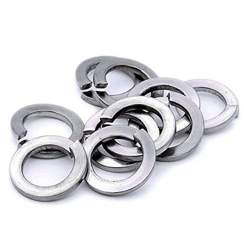 220 Rondelle elastiche M8 acciaio zincato Molla Blocca rettangolo Grover Grower