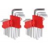 Hongu Set 18 Chiavi esagonali a Brugola ad elle Bricolage supporto ...