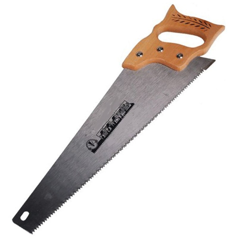 Hongu Sega a mano per legno segaccio falegname 460mm lama seghetto ...