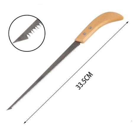 Seghetto sega manuale a foretto legno cartongesso segaccio taglio lama 330mm