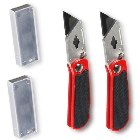 Hongu 2x Taglierino Professionale Cutter Lame di Ricambio Coltello ...