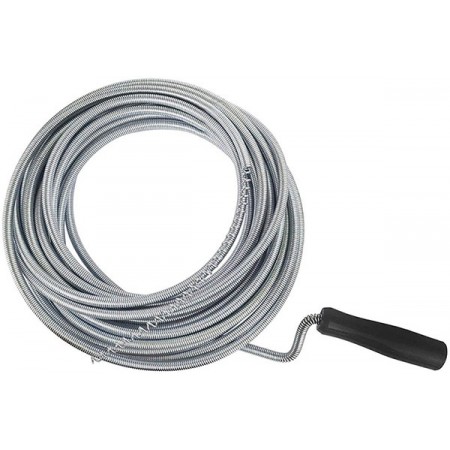 Molla Sturalavandino Sturatubi Per Scarico Fogne WC Bagno Lavandino Tubi 7Mt