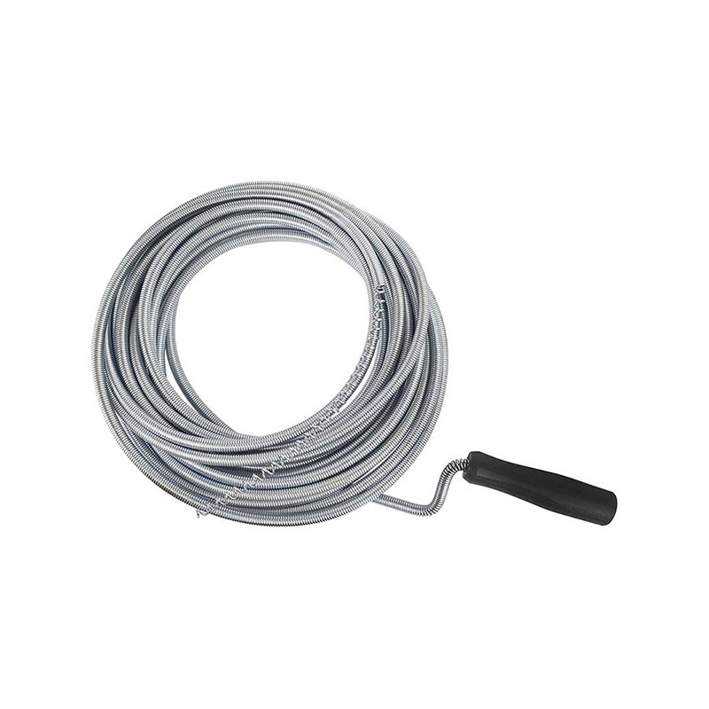 Molla Sturalavandino Sturatubi Per Scarico Fogne WC Bagno Lavandino Tubi 7Mt