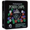 Set Poker 100 Fiches Chips Gioco Bottone dealer texas holdem getton...