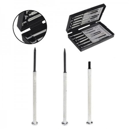 2x Kit Cacciaviti giravite precisione cellulare orologi 11 pezzi Set cacciavite