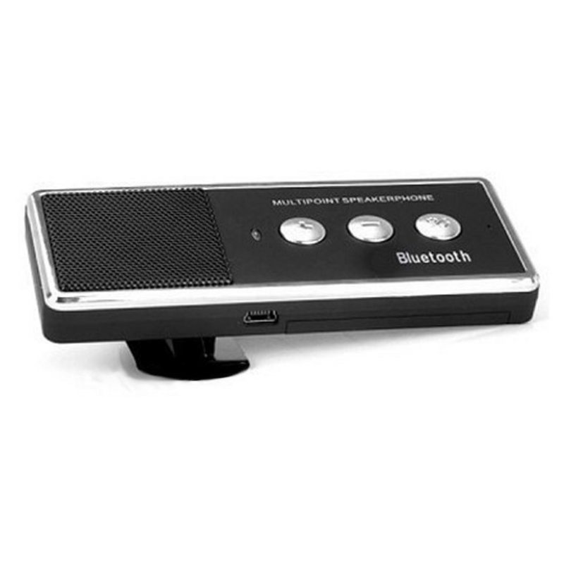 Vivavoce Kit auto speaker cassa bluetooth tasti smartphone cellulare universale