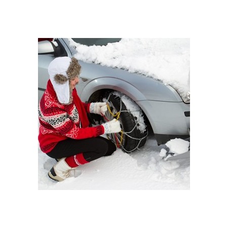 Kit Catene da Neve Omologate 9mm per pneumatici TUV KNS 70 ONORM V5117