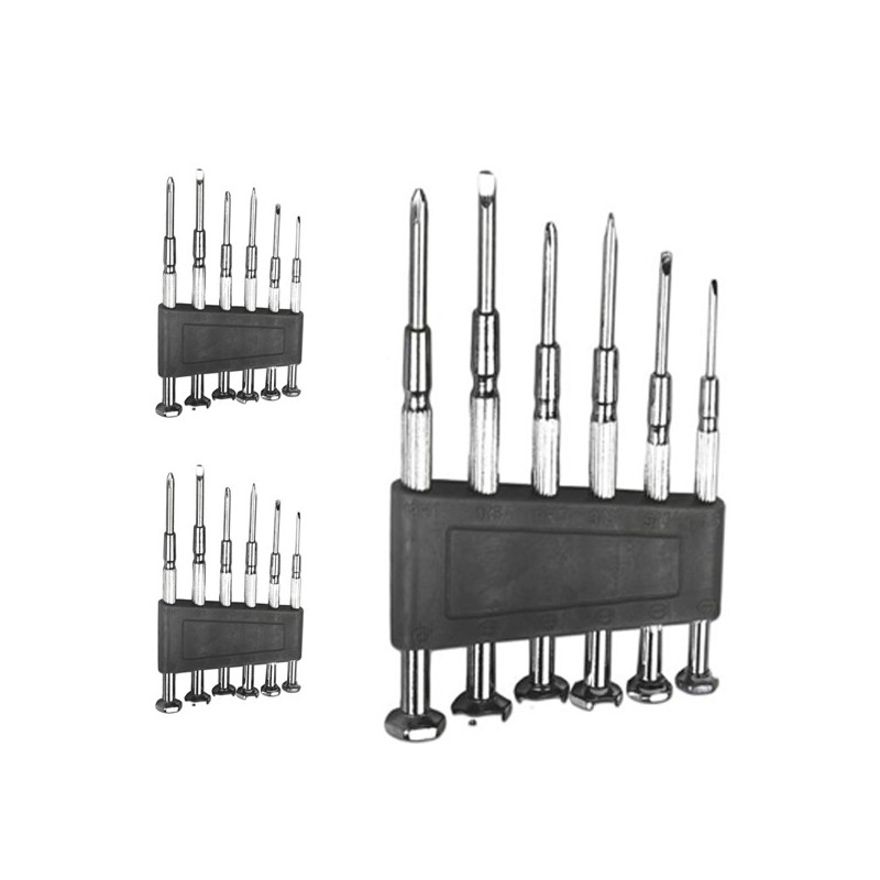 Hongu 3x Kit Cacciaviti giravite precisione cellulare orologi 6 mis...