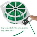 6 Bobina Filo da giardinaggio Plastificato Piante legature MT 20 Giardino ferro