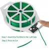 Hongu 6 Bobina Filo da giardinaggio Plastificato Piante legature MT...