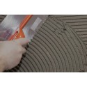 Cazzuolo Frattazzo per Colla Spatola Manico Pavimenti Frattone dentato cemento