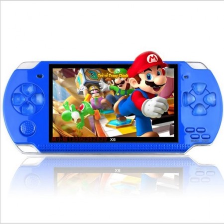 Console portatile 4,3 pollici giochi LCD SD TF Card Gioco 1000+ retro fotocamera