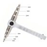 Hongu ESPANSORE MANUALE ALLARGA TUBI A PINZA PER TUBO RAME 7 MISURE...