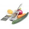 Grattugia manuale acciaio 3 in 1 Formaggio Verdura Lame Affettatric...