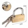 Hongu 6x lucchetto arco con 3 chiavi sicurezza varie misure lungo c...