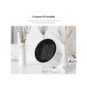 Mini stufa stufetta portatile elettrica 1800W termoventilatore scalda bagno casa