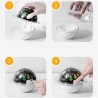 Hongu UMIDIFICATORE ULTRASUONI PROIETTORE LAMPADA LUCE DIFFUSORE NO...