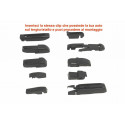 2x Spazzole Tergicristallo Aerotwin Anteriori FIAT PANDA 169 dal 2003 in poi
