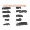 2x Spazzole Tergicristallo Aerotwin Anteriori ASTON MARTIN CYGNET d...
