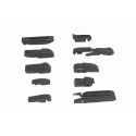 2x Spazzole Tergicristallo Aerotwin Anteriori VOLKSWAGEN POLO DAL 2009 IN POI