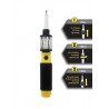 Cacciavite con punte intercambiabili con punta calamitata 6in1