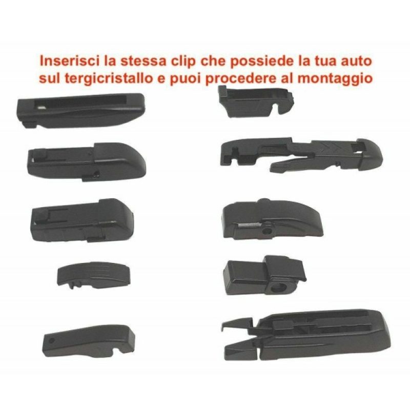 Driwei 2x Spazzole Tergicristallo Aerotwin Anteriori OPEL CORSA C D...