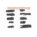 2x Spazzole Tergicristallo Aerotwin Anteriori RENAULT SCENIC IV (J9) DAL 09/2016 IN POI