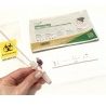 Hotgen Kit da 5 tamponi rapido nasale test antigienico per virus ce...