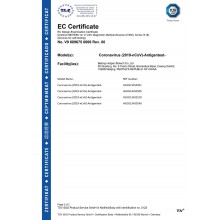 Kit da 5 tamponi rapido nasale test antigienico per virus certificato CE Hotgen