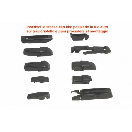 2x Spazzole Tergicristallo Aerotwin Anteriori RENAULT GRAND SCENIC IV DAL 09/2016 IN POI
