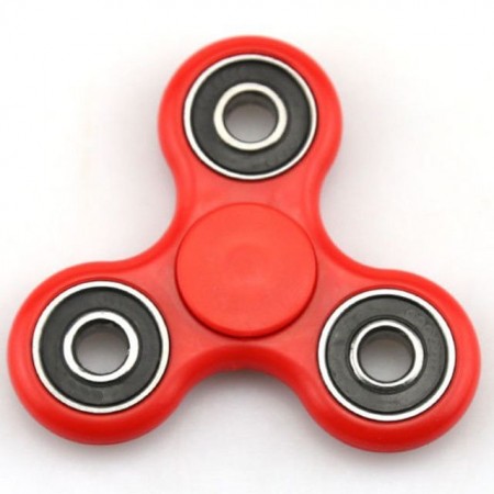 3x fidget spinner antistress cuscinetto sfera rilassante anti stress tascabile