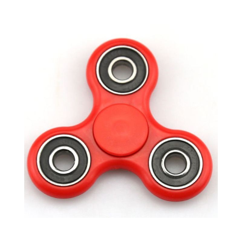 3x fidget spinner antistress cuscinetto sfera rilassante anti stress tascabile